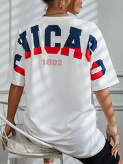 Chicago Women's Oversized Tee