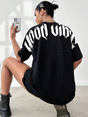 Good Vibes Women's Oversized Tee