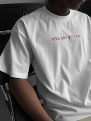 Vive Bien Tu Vida Oversized Tee
