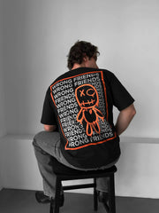 Wrong Friends Oversized Tee