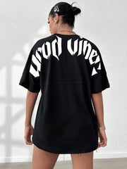 Good Vibes Women's Oversized Tee