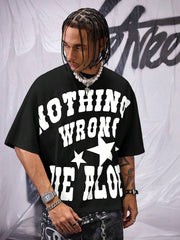 Nothing Wrong Die Alone Oversized Tee