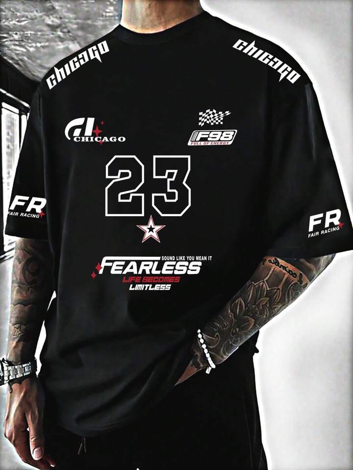 23 Fearless Oversized Tee
