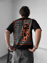 Wrong Friends Oversized Tee